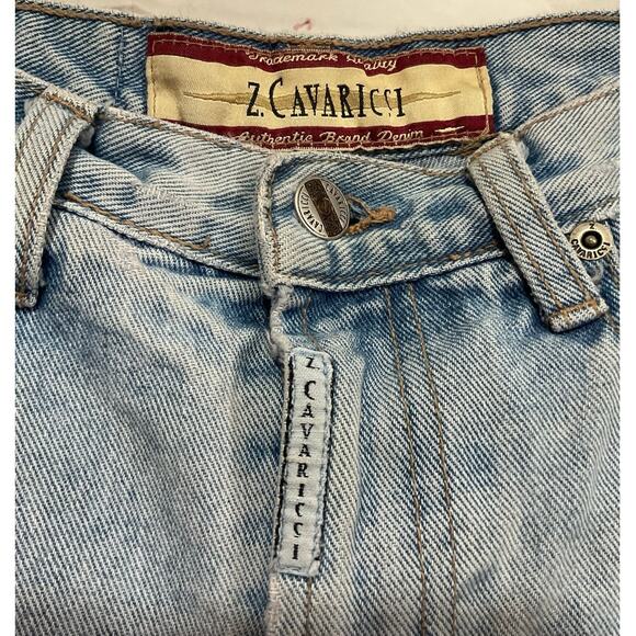 Vintage Z. CAVARICCI Girls Size 16 Denim Shorts 90’s - Picture 4 of 8